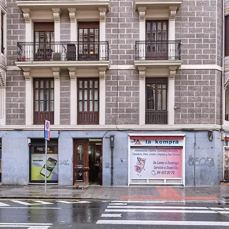 Casa Abando-ibarra Senorial Junto Guggenheim Lägenhet Bilbao